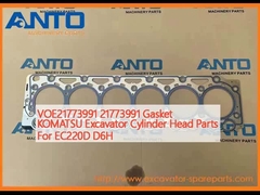 VOE21773991 21773991 Πυροσβεστήρα KOMATSU Μέρη κεφαλής κυλίνδρου εξορυκτικού εξοπλισμού για EC220D D6H