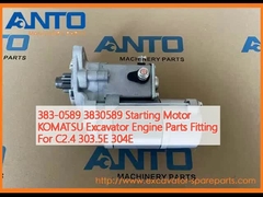 383-0589 3830589 Μηχανή εκκίνησης KOMATSU Μέρη μηχανών εξορυκτικών μηχανών για C2.4 303.5E 304E