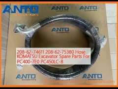 208-62-74611 208-62-75380 Σωλήνας KOMATSU Ανταλλακτικά εξορυκτών PC400-7E0 PC450LC-8