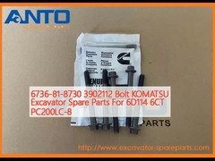 6736-81-8730 3902112 Bolt KOMATSU ανταλλακτικά εξορυκτών για 6D114 6CT PC200LC-8