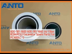 600-181-1600 600-181-1660 Φίλτρο αέρα KOMATSU Ανταλλακτικά εξορυκτών PC400LC-5
