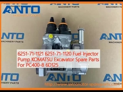 6251-71-1121 6251-71-1120 αντλία εγχέτριας καυσίμου KOMATSU ανταλλακτικά εξορυκτικών για PC400-8 6D125