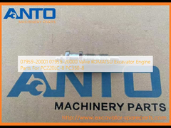 07959-20001 07959-20000 Βαλβίδα KOMATSU Τμήματα μηχανών σκάφους για PC220LC-8 PC350-8