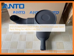 6751-11-5420 6751115420 Σιγαστήρας KOMATSU Ανταλλακτικά Εξαρτήματα Εκσκαφέα Για HB205-1 HB215LC-1