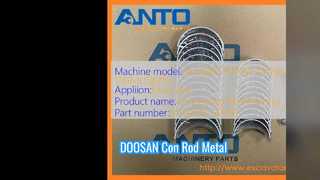 DOOSAN Excavator Con Rod Metal 65.02410-6083B