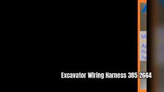 Πλεξούδα καλωδίωσης εκσκαφέα 385-2664 C13 345D