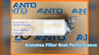 Ανταλλακτικά φίλτρου εκσκαφέα Komatsu PC300 PC350