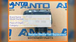 Komatsu Excavator Monitor 7834 72 2002 Αντικατάσταση