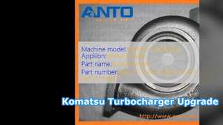Ανταλλακτικά Komatsu Turbocharger S6D140 WA500
