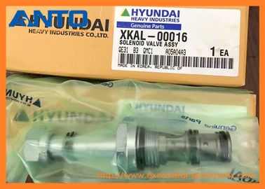 Xkal-00016 βαλβίδα σωληνοειδών που εφαρμόζεται στη Hyundai r210-9 r140-9 r140w-9 r210w-9 μέρη εκσκαφέων