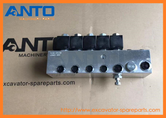 βαλβίδα σωληνοειδών 31N6-25140 31N6-20141 31N625140 31N620141 Assy για τα μέρη εκσκαφέων της HYUNDAI