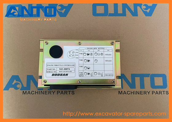 543-00074 300611-00003 Ρυθμιστής τροχιάς DOOSAN Ανταλλακτικά εξορυκτικού εξορυκτικού εξοπλισμού για SOLAR 130LC-V