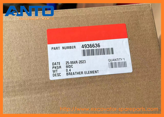 493-6636 4936636 Κάρκκας Φίλτρο εξαερισμού αναπνευστικό εκσκαφέα ανταλλακτικά κατάλληλα για C7.1 326F L