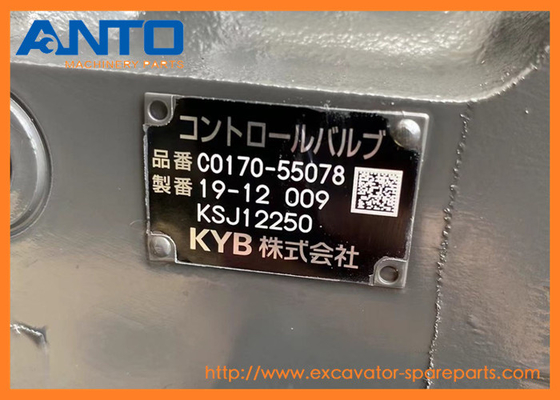 KSJ3106 KSJ12250 Κεφάλαιο βαλβίδας ελέγχου ανταλλακτικά σκάφους για CX330 CX350B