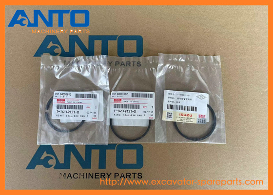 1-14149151-0 1141491510 Σφραγίδα δακτυλίου HITACHI Εξάτμιση εκσκαφικού εξοπλισμού εξαρτήματα για ZX330-3 6HK1