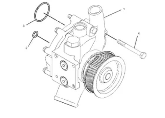 352-2125 3522125 Εντολές μηχανών εξορυκτικών με αντλία νερού για C9 330D 336D 336D2 340D
