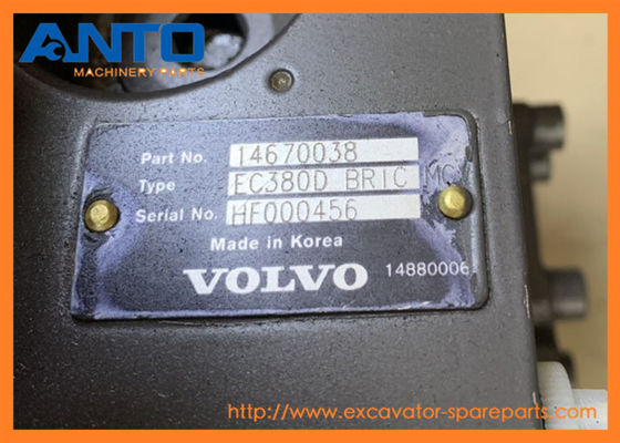 VOE14670038 14670038 κύρια βαλβίδα ελέγχου για τον εκσκαφέα EC380D της VOE