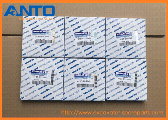 6138-31-2110 σύνολο 6137-31-2040 δαχτυλιδιών εμβόλων για τη KOMATSU S6D105 SA6D110