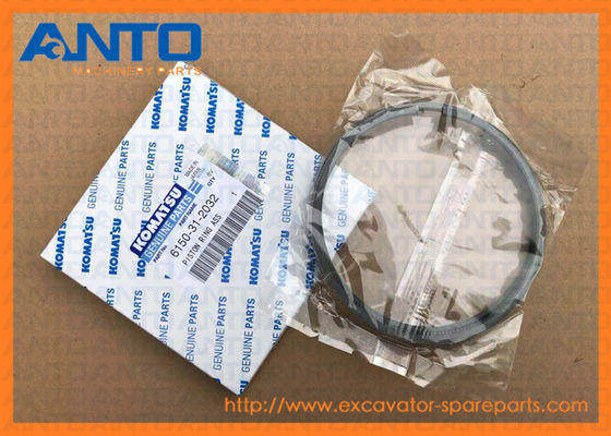 6150-31-2032 σύνολο δαχτυλιδιών εμβόλων μηχανών εκσκαφέων 6150-31-2031 6150-31-2030 6D125