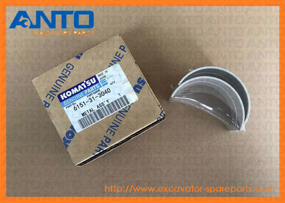 6151-31-3040 φέρον μέταλλο Assy 6150-31-3040 Conrod για τα μέρη μηχανών της KOMATSU 6D125