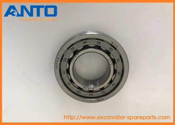 NJ206 κυλινδρικό ρουλεμάν κυλίνδρων 30x62x16 ΚΚ NJ 206 ECML για το ρουλεμάν εκσκαφέων